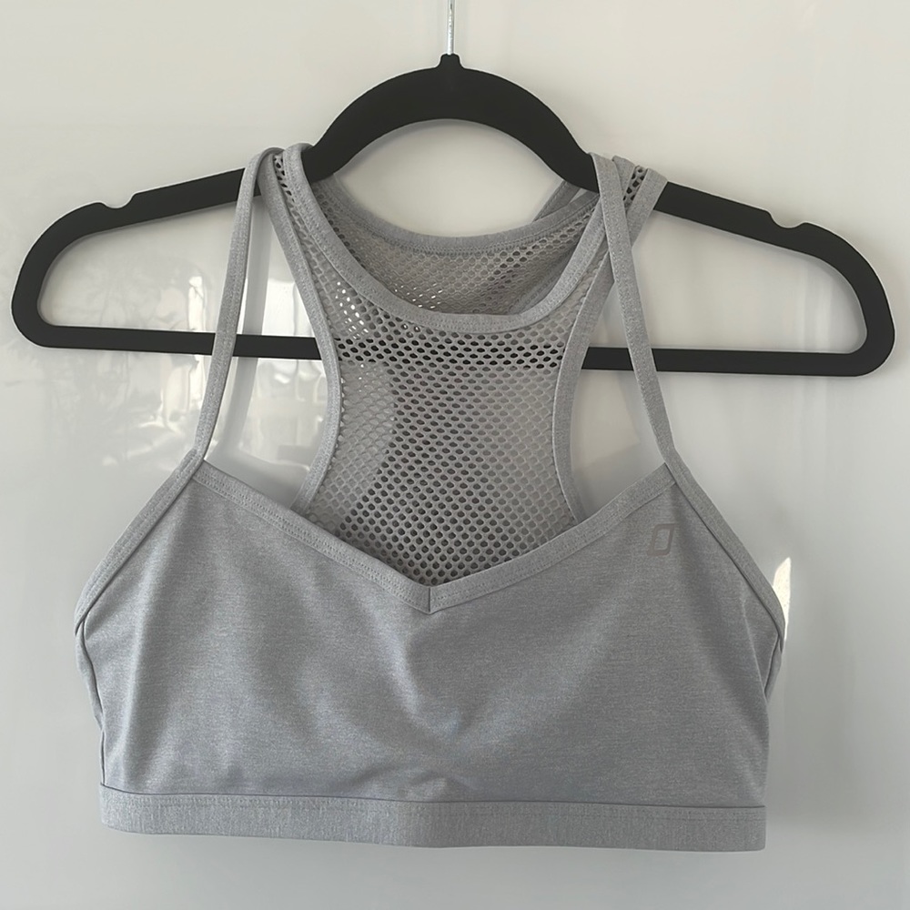 Lorna Jane grey sports bra